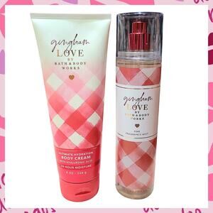 Bath & Body Works Gingham Love Body Cream & Fragrance Mist